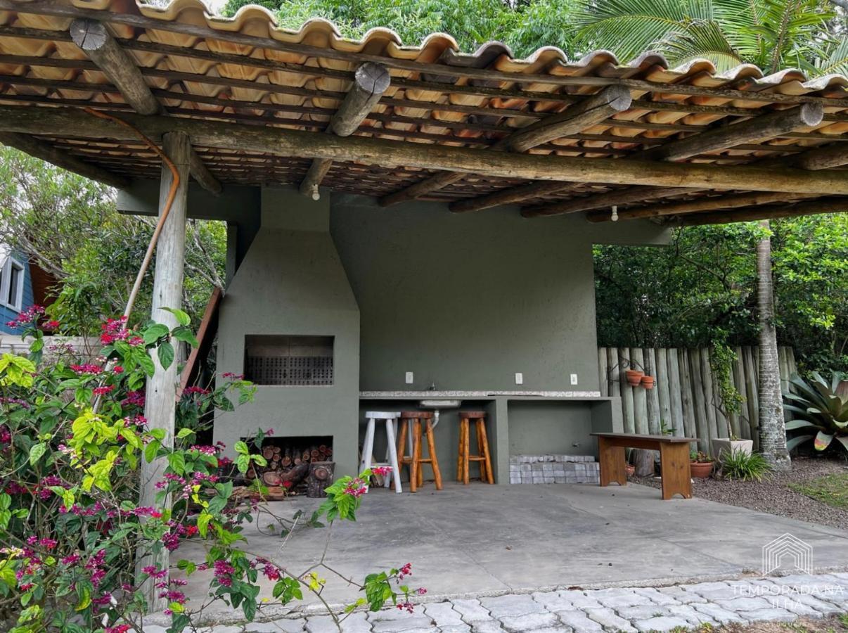 Casa De Praia No Rosa - Vista Para Lagoa De Ibiraquera Imbituba  Exterior foto